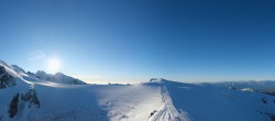 Archiv Foto Webcam Kleinmatterhorn Zermatt 07:00