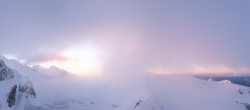 Archiv Foto Webcam Kleinmatterhorn Zermatt 06:00