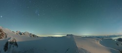 Archiv Foto Webcam Kleinmatterhorn Zermatt 23:00