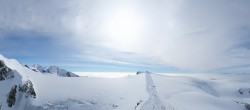 Archiv Foto Webcam Kleinmatterhorn Zermatt 09:00