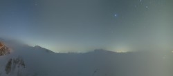 Archiv Foto Webcam Kleinmatterhorn Zermatt 03:00