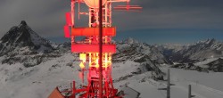 Archived image Webcam Plateau Rosa Breuil Cervinia 23:00