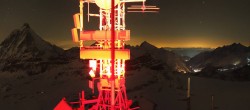 Archiv Foto Webcam Plateau Rosa Breuil Cervinia 23:00