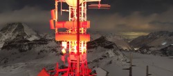 Archiv Foto Webcam Plateau Rosa Breuil Cervinia 03:00