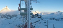 Archiv Foto Webcam Plateau Rosa Breuil Cervinia 07:00