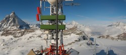 Archiv Foto Webcam Plateau Rosa Breuil Cervinia 13:00