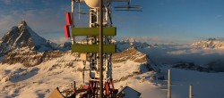 Archiv Foto Webcam Plateau Rosa Breuil Cervinia 15:00