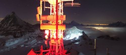 Archiv Foto Webcam Plateau Rosa Breuil Cervinia 17:00