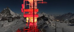 Archiv Foto Webcam Plateau Rosa Breuil Cervinia 23:00