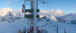 Archiv Foto Webcam Plateau Rosa Breuil Cervinia 07:00