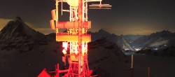 Archiv Foto Webcam Plateau Rosa Breuil Cervinia 19:00