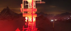 Archiv Foto Webcam Plateau Rosa Breuil Cervinia 21:00