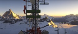 Archiv Foto Webcam Plateau Rosa Breuil Cervinia 05:00