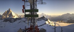 Archiv Foto Webcam Plateau Rosa Breuil Cervinia 06:00