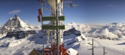 Archiv Foto Webcam Plateau Rosa Breuil Cervinia 07:00