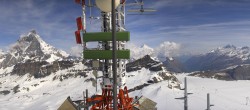 Archiv Foto Webcam Plateau Rosa Breuil Cervinia 09:00