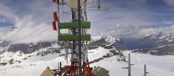 Archiv Foto Webcam Plateau Rosa Breuil Cervinia 13:00