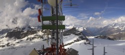 Archiv Foto Webcam Plateau Rosa Breuil Cervinia 15:00