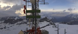 Archiv Foto Webcam Plateau Rosa Breuil Cervinia 19:00