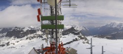 Archiv Foto Webcam Plateau Rosa Breuil Cervinia 09:00
