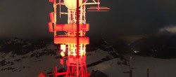 Archiv Foto Webcam Plateau Rosa Breuil Cervinia 01:00