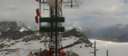 Archiv Foto Webcam Plateau Rosa Breuil Cervinia 09:00