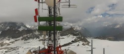Archiv Foto Webcam Plateau Rosa Breuil Cervinia 11:00
