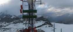 Archiv Foto Webcam Plateau Rosa Breuil Cervinia 19:00