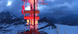 Archived image Webcam Plateau Rosa Breuil Cervinia 21:00