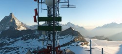 Archiv Foto Webcam Plateau Rosa Breuil Cervinia 05:00