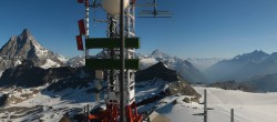 Archiv Foto Webcam Plateau Rosa Breuil Cervinia 07:00