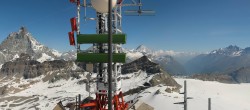 Archiv Foto Webcam Plateau Rosa Breuil Cervinia 09:00