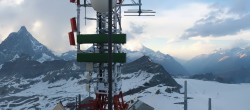 Archiv Foto Webcam Plateau Rosa Breuil Cervinia 19:00