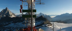 Archiv Foto Webcam Plateau Rosa Breuil Cervinia 06:00