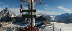 Archiv Foto Webcam Plateau Rosa Breuil Cervinia 07:00