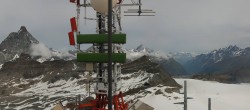 Archiv Foto Webcam Plateau Rosa Breuil Cervinia 11:00