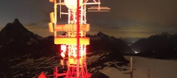Archived image Webcam Plateau Rosa Breuil Cervinia 23:00