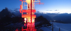 Archived image Webcam Plateau Rosa Breuil Cervinia 03:00