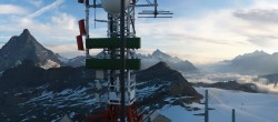 Archiv Foto Webcam Plateau Rosa Breuil Cervinia 05:00