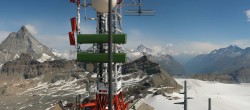 Archiv Foto Webcam Plateau Rosa Breuil Cervinia 09:00