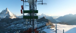 Archiv Foto Webcam Plateau Rosa Breuil Cervinia 05:00