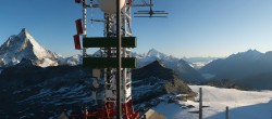 Archiv Foto Webcam Plateau Rosa Breuil Cervinia 06:00