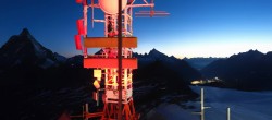 Archiv Foto Webcam Plateau Rosa Breuil Cervinia 03:00