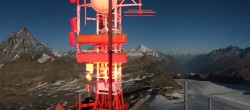 Archiv Foto Webcam Plateau Rosa Breuil Cervinia 23:00