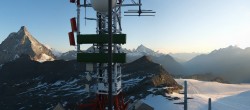 Archiv Foto Webcam Plateau Rosa Breuil Cervinia 05:00
