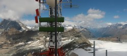 Archiv Foto Webcam Plateau Rosa Breuil Cervinia 11:00