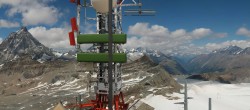 Archiv Foto Webcam Plateau Rosa Breuil Cervinia 13:00