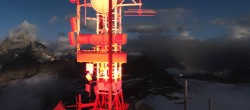 Archiv Foto Webcam Plateau Rosa Breuil Cervinia 23:00