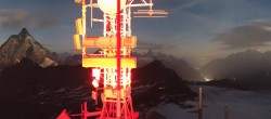 Archiv Foto Webcam Plateau Rosa Breuil Cervinia 23:00