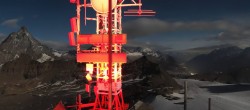 Archiv Foto Webcam Plateau Rosa Breuil Cervinia 01:00